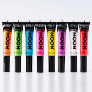 rímel fluorescente uv