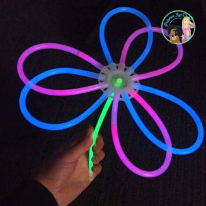 Flor Luminosa Fluorescente