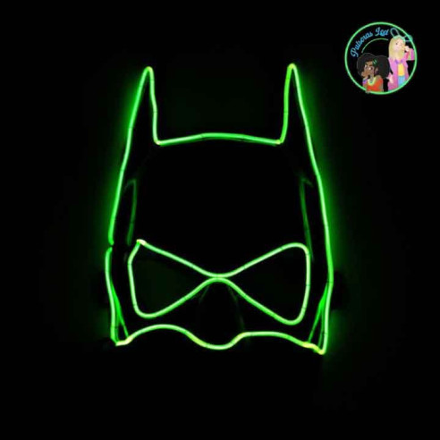 Máscara luz LED Batman