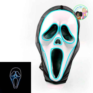 Máscara Luminosa Scream | Máscara LED al Mejor Precio