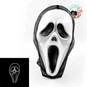 Máscara Luminosa Scream | Máscara LED al Mejor Precio 2