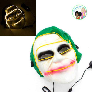 Máscara Luminosa LED Joker