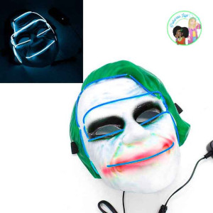 Máscara Luminosa LED Joker 2