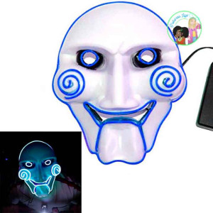 Máscara Luminoso LED Saw