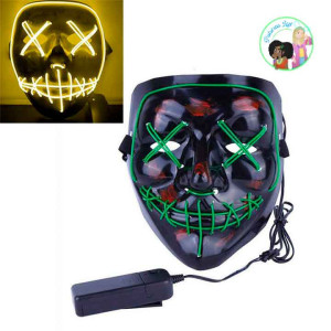 Máscara Luminosa LED La Purga