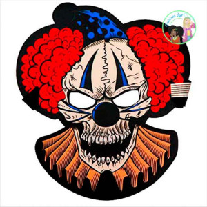 Máscaras Luminosas de Payaso que Reaccionan al Sonido