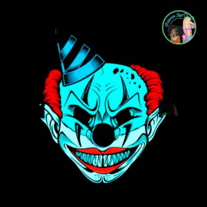 Máscaras Luminosas de Payaso que Reaccionan al Sonido 2