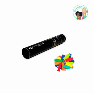 Cañón confeti papel