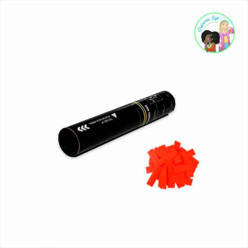 Cañón Confeti de Papel con Forma Rectangular