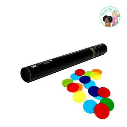 Lanzador Confeti Papel forma Redonda | Confeti Barato