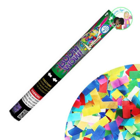 Cañón Confeti Ecológico Papel de Arroz | Confeti Barato
