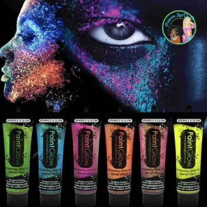 Make-up con Purpurina