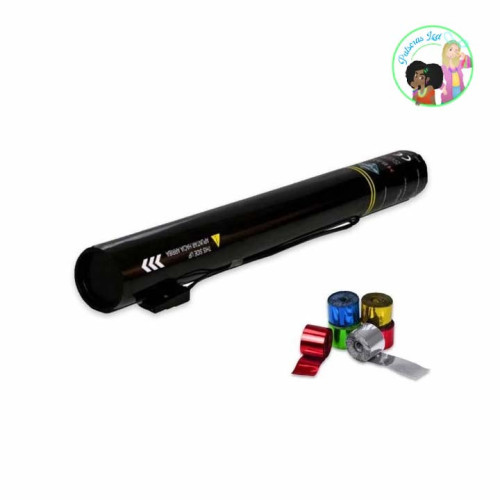 Cañón Eléctrico Relleno de Serpentinas Metalizadas