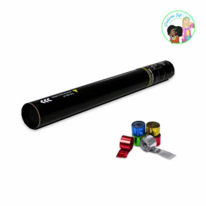 Cañón serpentinas metalizadas