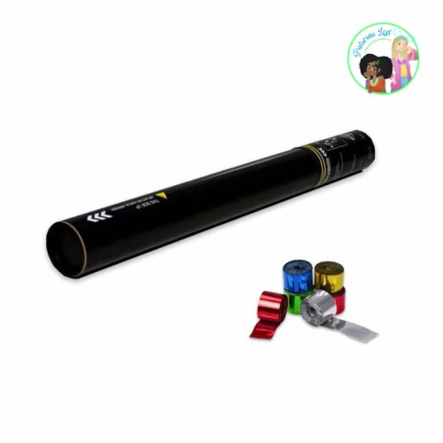 Cañón serpentinas metalizadas