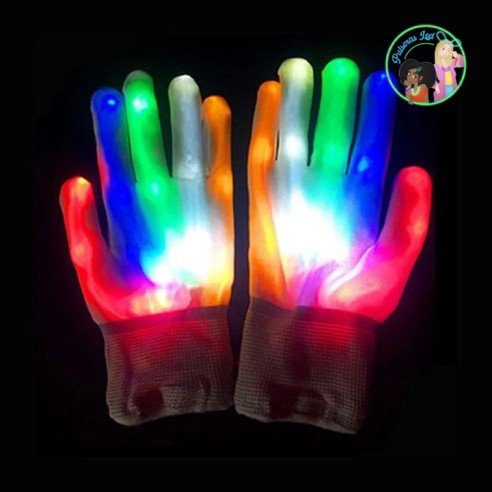 Guantes Luminosos LED Halloween