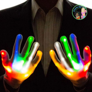 Guantes Luminosos LED Halloween 2
