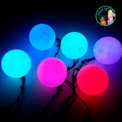 Pelotas Luminosas para Danza Poi