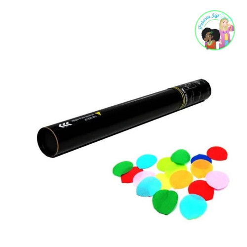 Cañón Confeti papel Pétalos