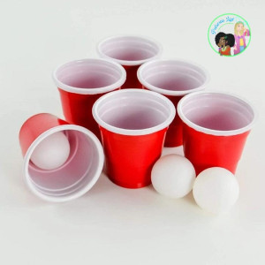 Vasos americanos de chupito de Beer Pong