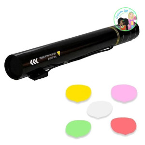 Cañones eléctricos de confeti papel pétalos