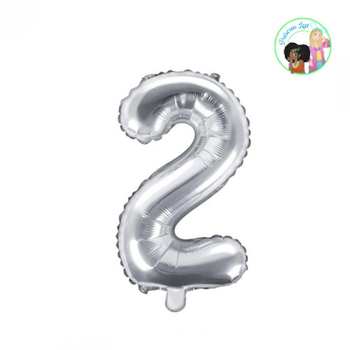 Globos Números Foil