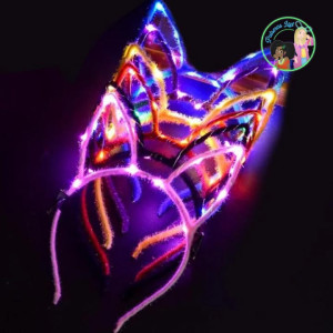Diademas LED orejas de conejo