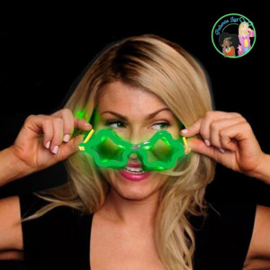 Gafas Fluorescentes Estrellas