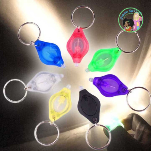 Mini Llavero de Luz Ultravioleta - Pulseras LED