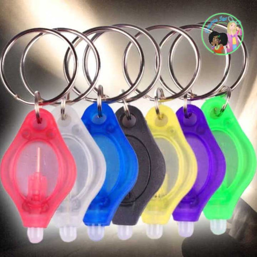 Mini Llavero de Luz Ultravioleta - Pulseras LED