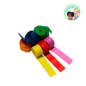 Serpentinas de Papel Biodegradable para Fiestas
