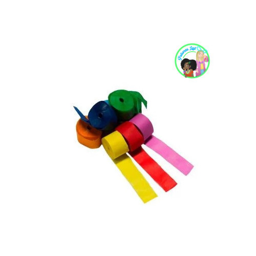 Serpentinas de papel biodegradable