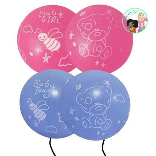 Globos decorativos para Gender Reveal
