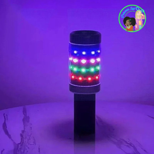 Bengalas LED palteadas 18 cm