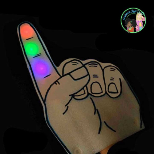 Mano Espuma Luminosa Led