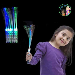 Palo Luminoso LED Fibra Óptica