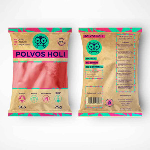 polvos holi 75 gramos 2