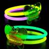 pulseras fluorescentes mariposa niños