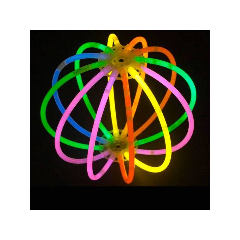 Pulseras luminosas glow de solo 1 color, varios colores disponibles