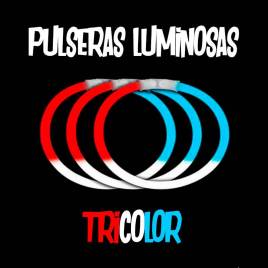 Pulseras Luminosas Tricolor