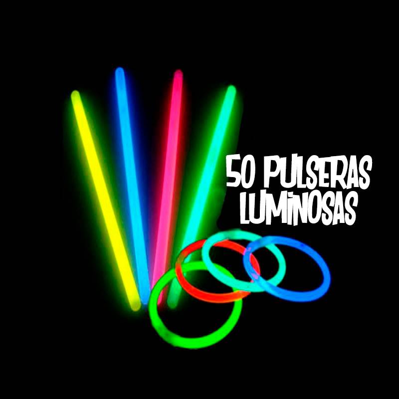 Pulseras Luminosas Tricolor