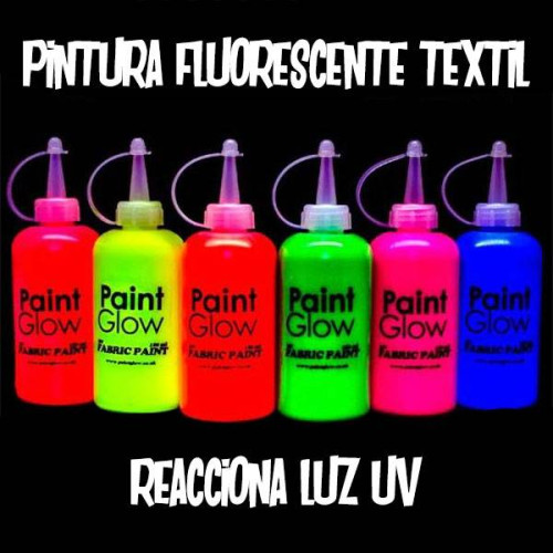 Pintura fluorescente textil 180 ml