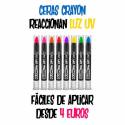 Ceras luminosas Crayon UV