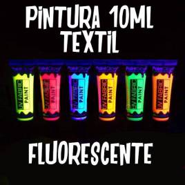 Pintura fluorescente textil 10ml