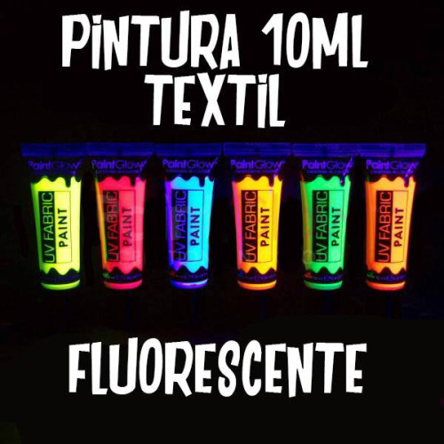 Pintura fluorescente ropa 10ml 