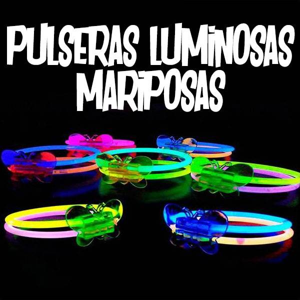130 Piezas Pulseras Luminosas Fluorescentes, Barras Luminosas, puede hacer  flor luminosa gafas de mariposa pulsera,Luminosas Fluorescentes para Fiesta