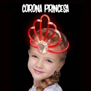 corona luminosa fluor niños 2