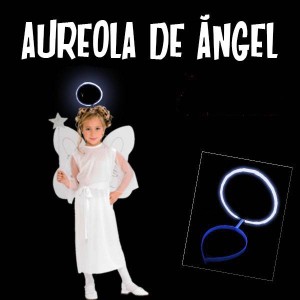 Aureola de angel fluorescente