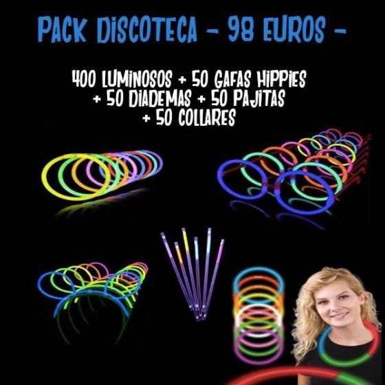 pack fluorescentes discoteca