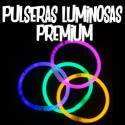 Pulseras luminosas premium (100 uds.)